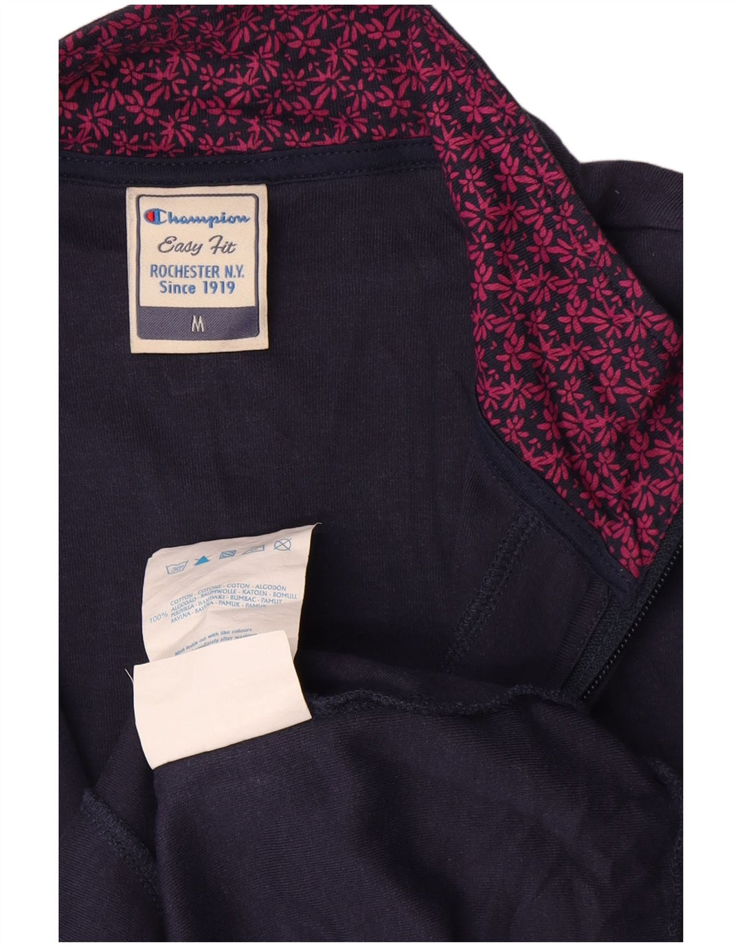 Champion Damen-Trainingsanzug-Oberteil, leicht zu montieren, Größe UK 14, mittelmarineblau, Baumwolle