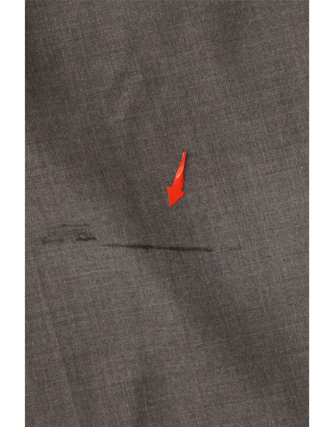 NAUTICA Herren-Anzughose mit Pegged-Anzug, W38, L32, graue Wolle