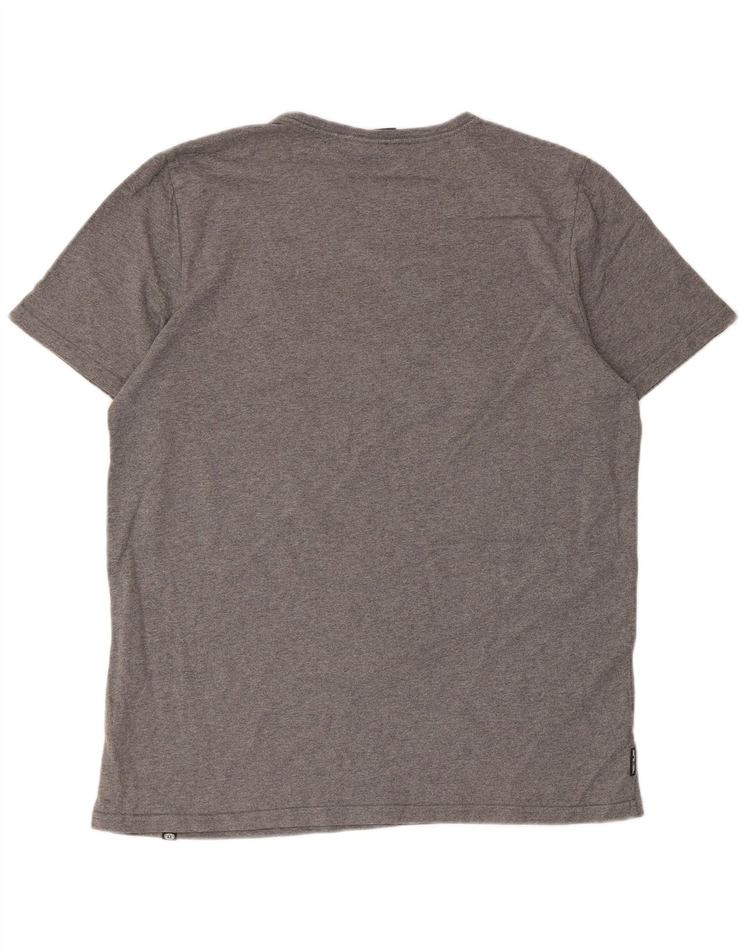 Animal Graphic T-Shirt für Herren, groß, aus grauer Baumwolle
