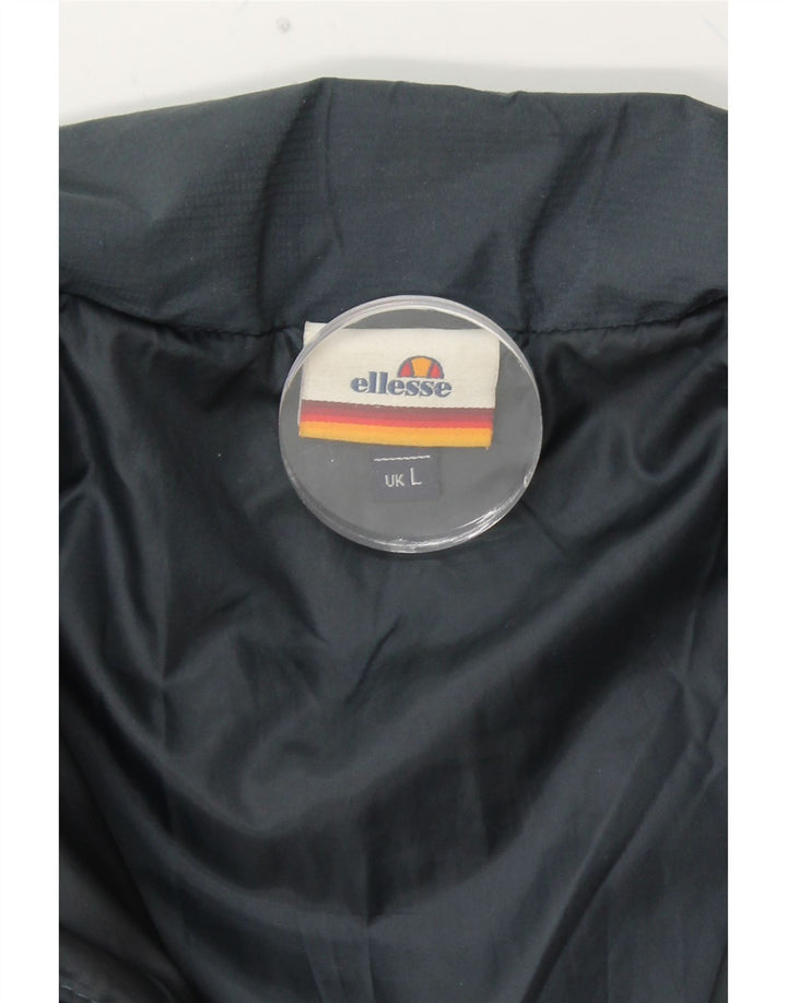 ELLESSE Wattierte Damenjacke UK 16 Large Marineblau Polyester