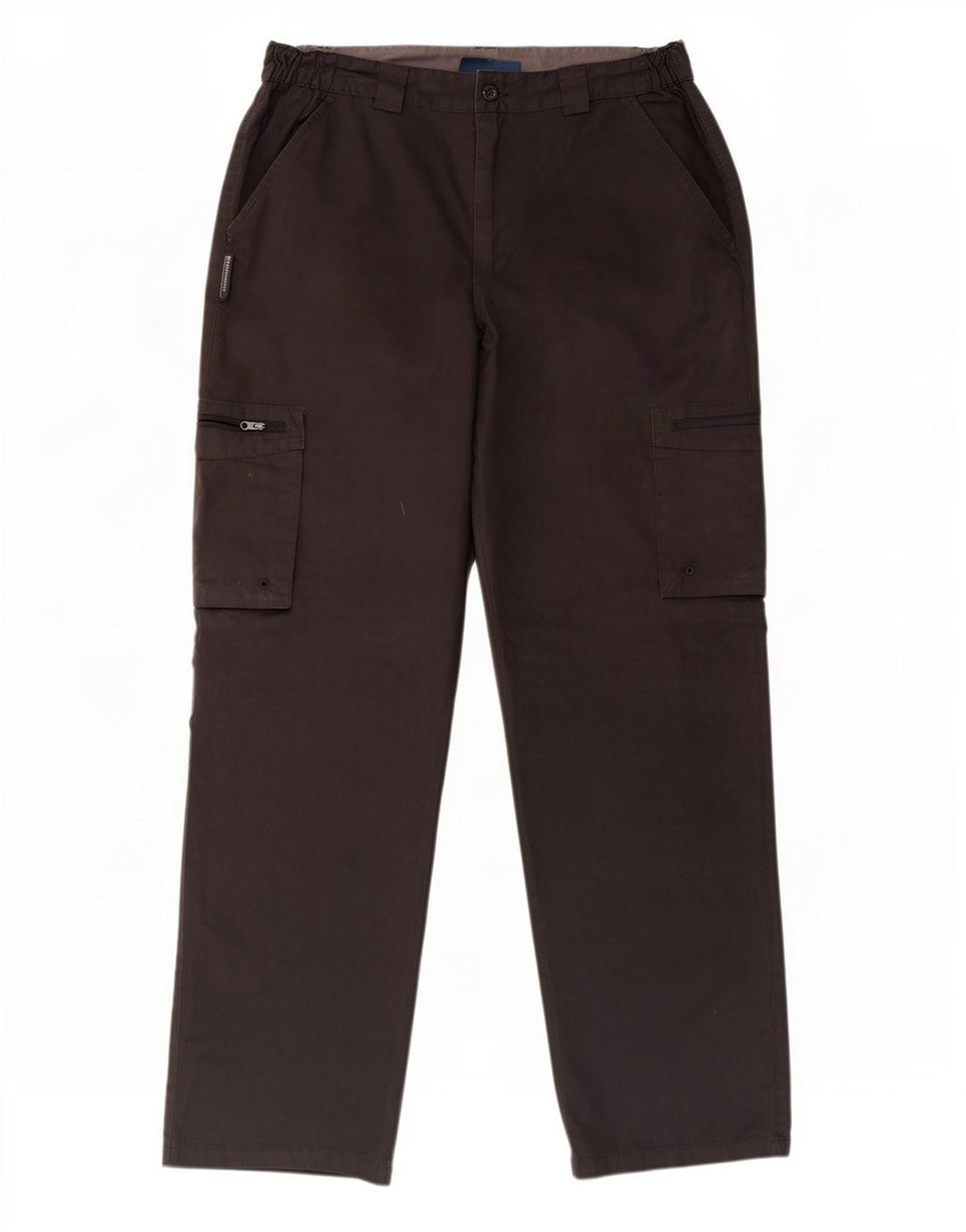 Mountain Warehouse Gerade Herren-Cargohose, W32, L30, Schwarz, Polyester