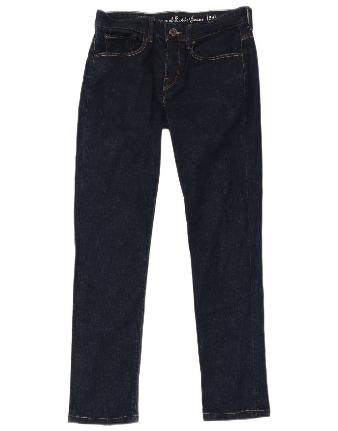 Levi's Damen Slim Jeans W29 L29 Marineblau