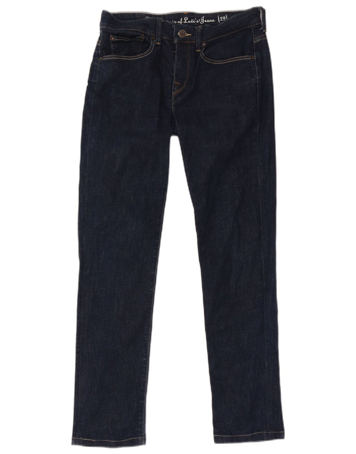 Levi's Damen Slim Jeans W29 L29 Marineblau