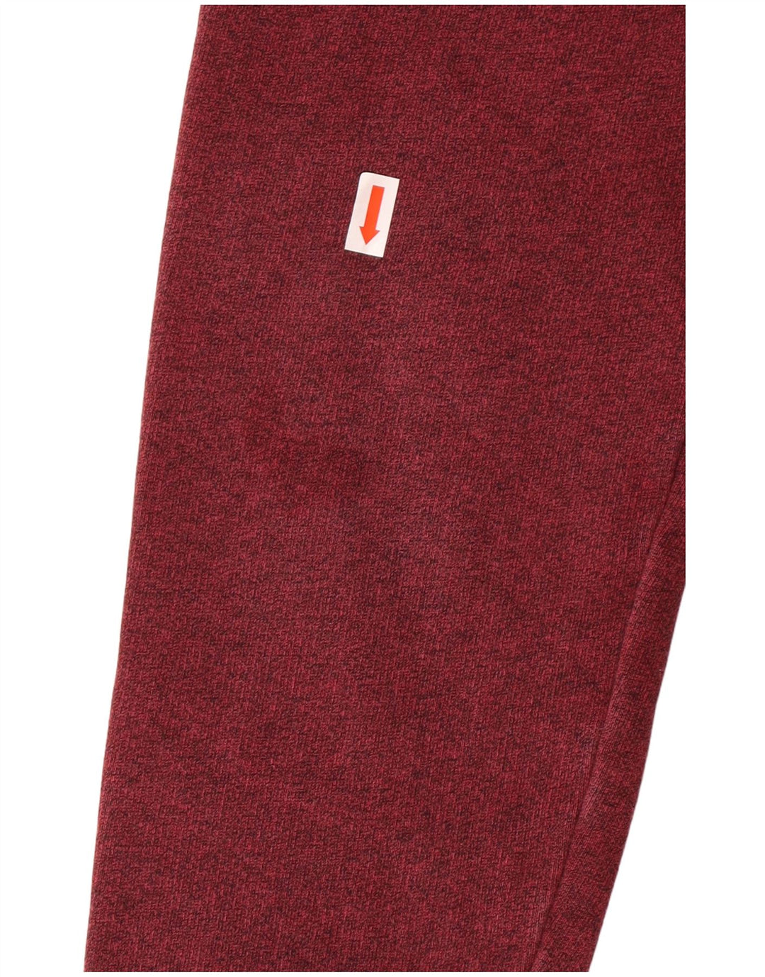 JACK WILLS Herren-Kapuzenpullover mit Grafik, klein, Burgunderrot, gesprenkelte Baumwolle