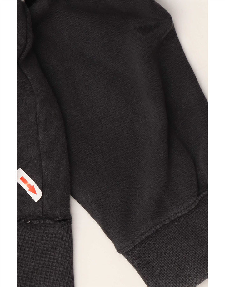 Nike Herren-Sweatshirt mit Grafik, mittelgroß, Schwarz, Colourblock-Baumwolle