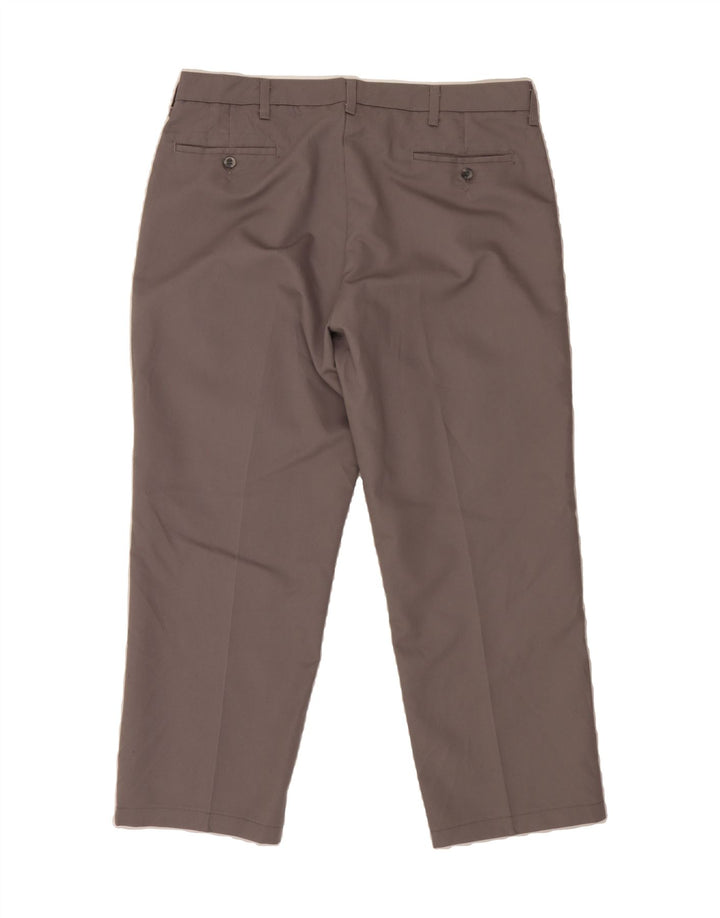 LEE Mens Straight Chino Trousers W38 L29 Grey Polyester Vintage Lee and Second-Hand Lee from Messina Hembry 