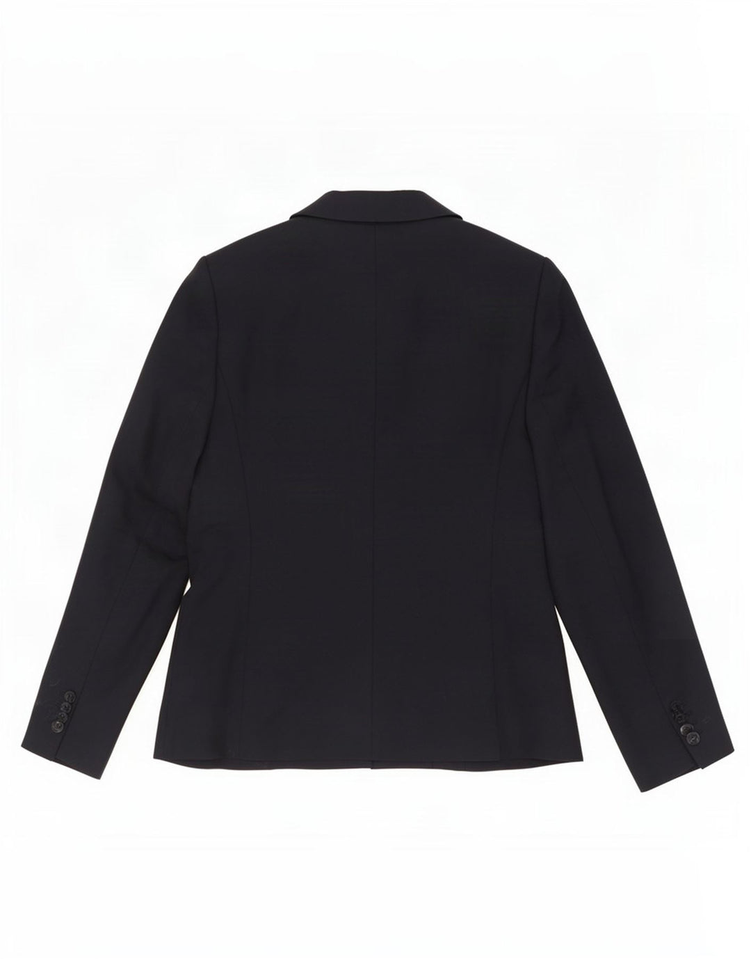 Laura Ashley Damen-Blazerjacke mit 5 Knöpfen, UK 12, mittelmarineblaue Wolle