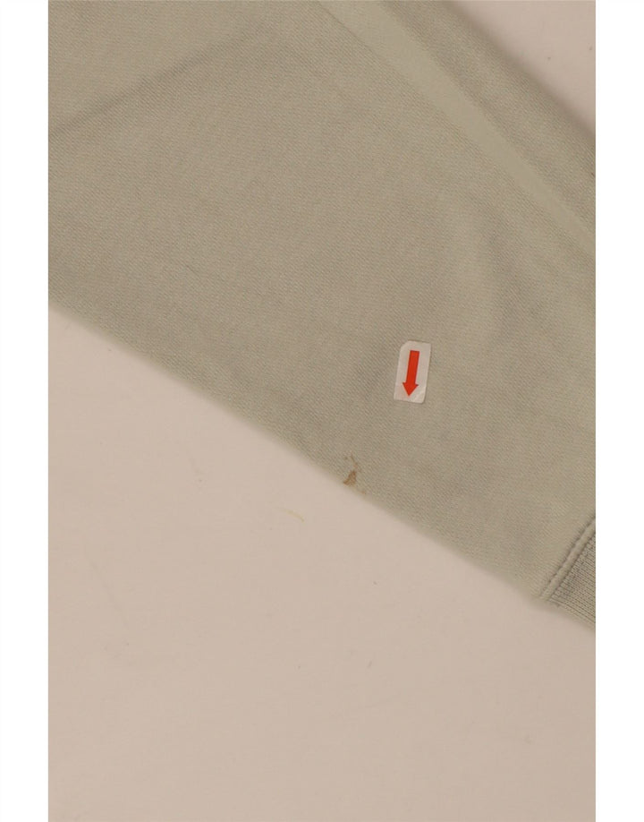 Nike Herren Kapuzenpullover aus mittelgrüner Baumwolle