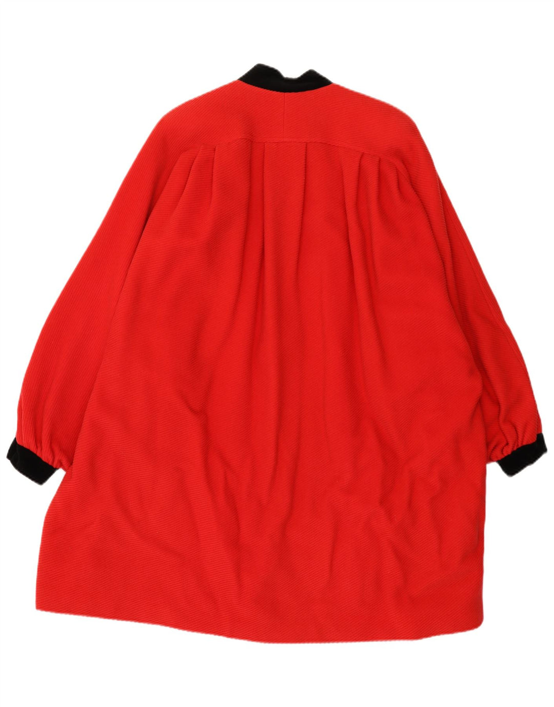 Valentino Damen Übergroßer Mantel IT 40 Kleine rote Colourblock-Wolle