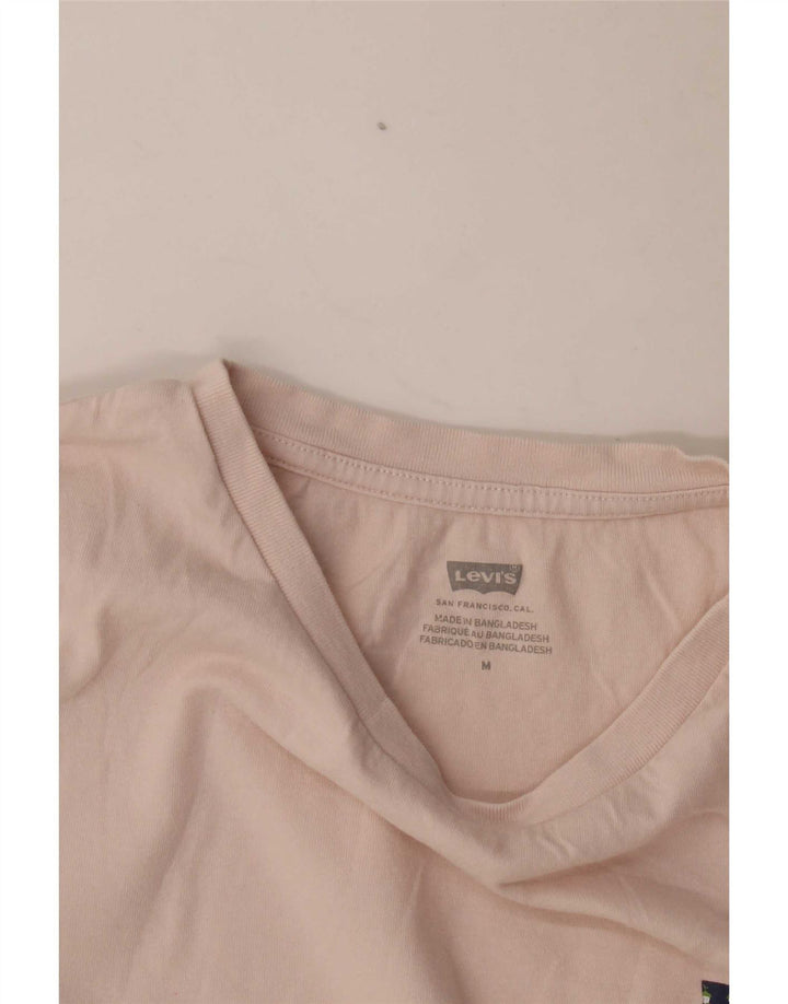 Levi's Damen T-Shirt Top UK 14 Mittelrosa