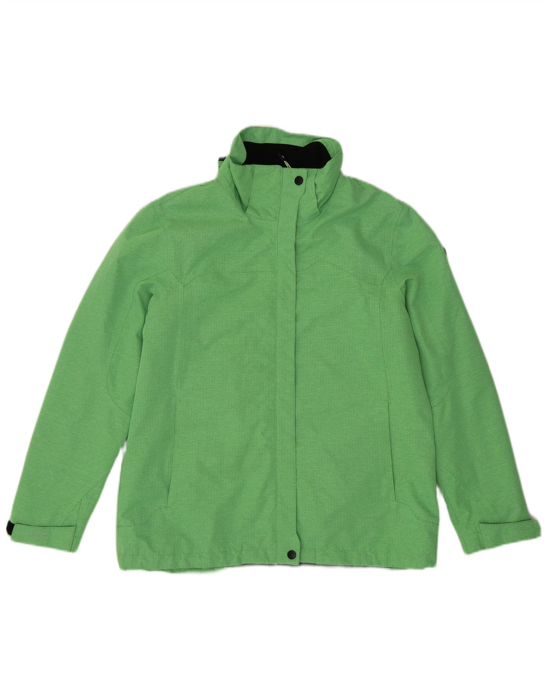Killtec Damen wasserdichte Jacke US 12 Large Grün Polyester Sport