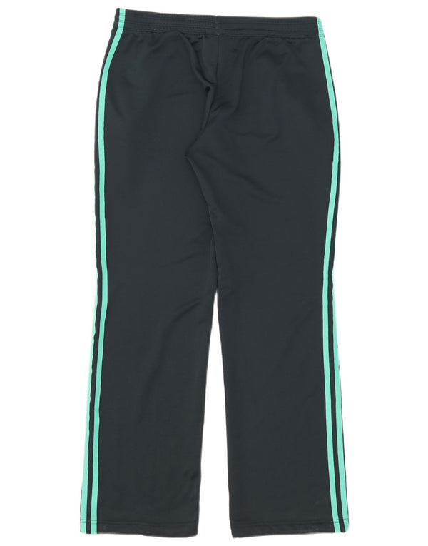 Adidas Damen-Trainingshose UK 12/14 Mittelgrünes Polyester