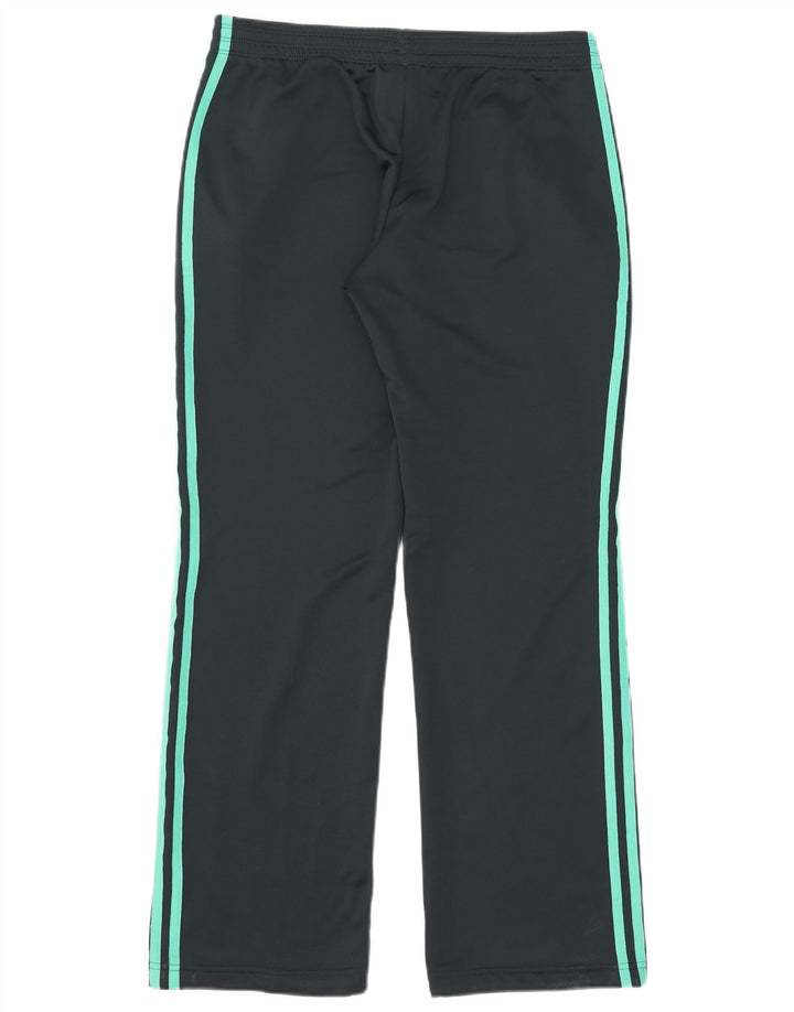 Adidas Damen-Trainingshose UK 12/14 Mittelgrünes Polyester