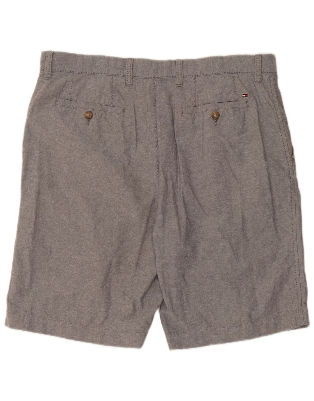 Tommy Hilfiger Herren Chinoshorts W36 Große graue Baumwolle