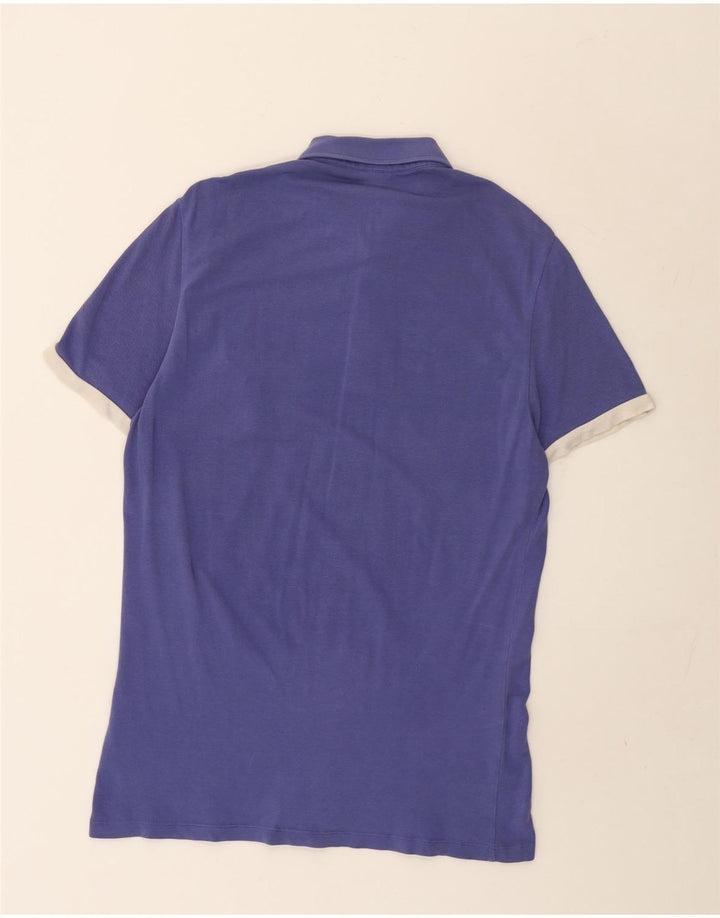 Trussardi Jeans Herren Poloshirt Large Lila