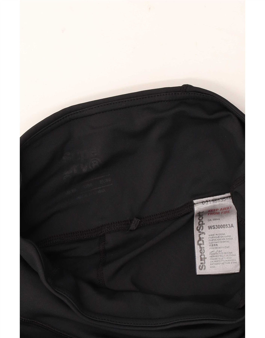 Superdry Damen-Leggings mit Grafik, UK 10, Größe S, Schwarz, Polyester