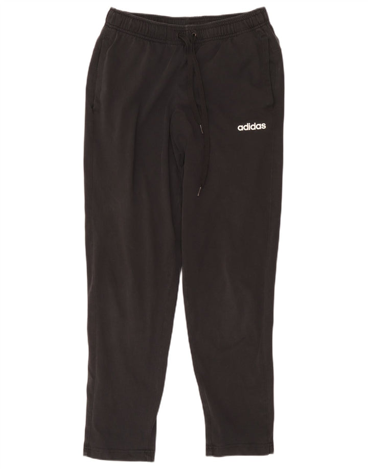 Adidas Herren-Trainingshose, mittelschwarz, Baumwolle