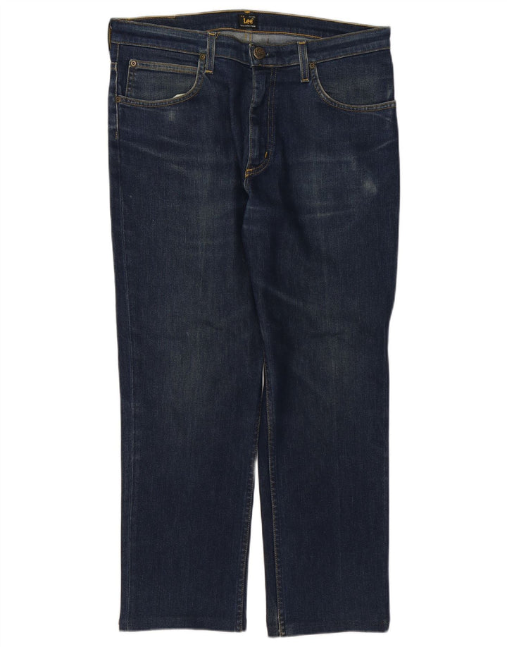 Lee Herren Straight Jeans W36 L27 Blau