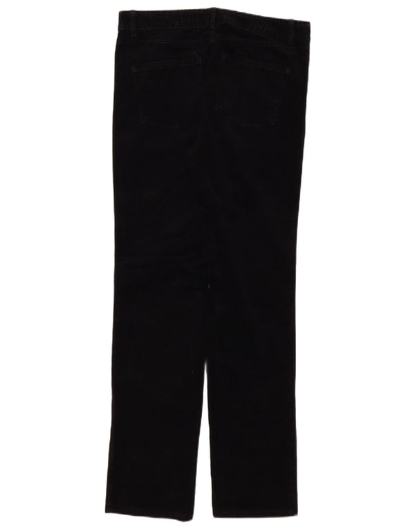 Marks & Spencer Damen Cordhose mit hoher Taille, UK 12, Mittel W32 L30 Bl