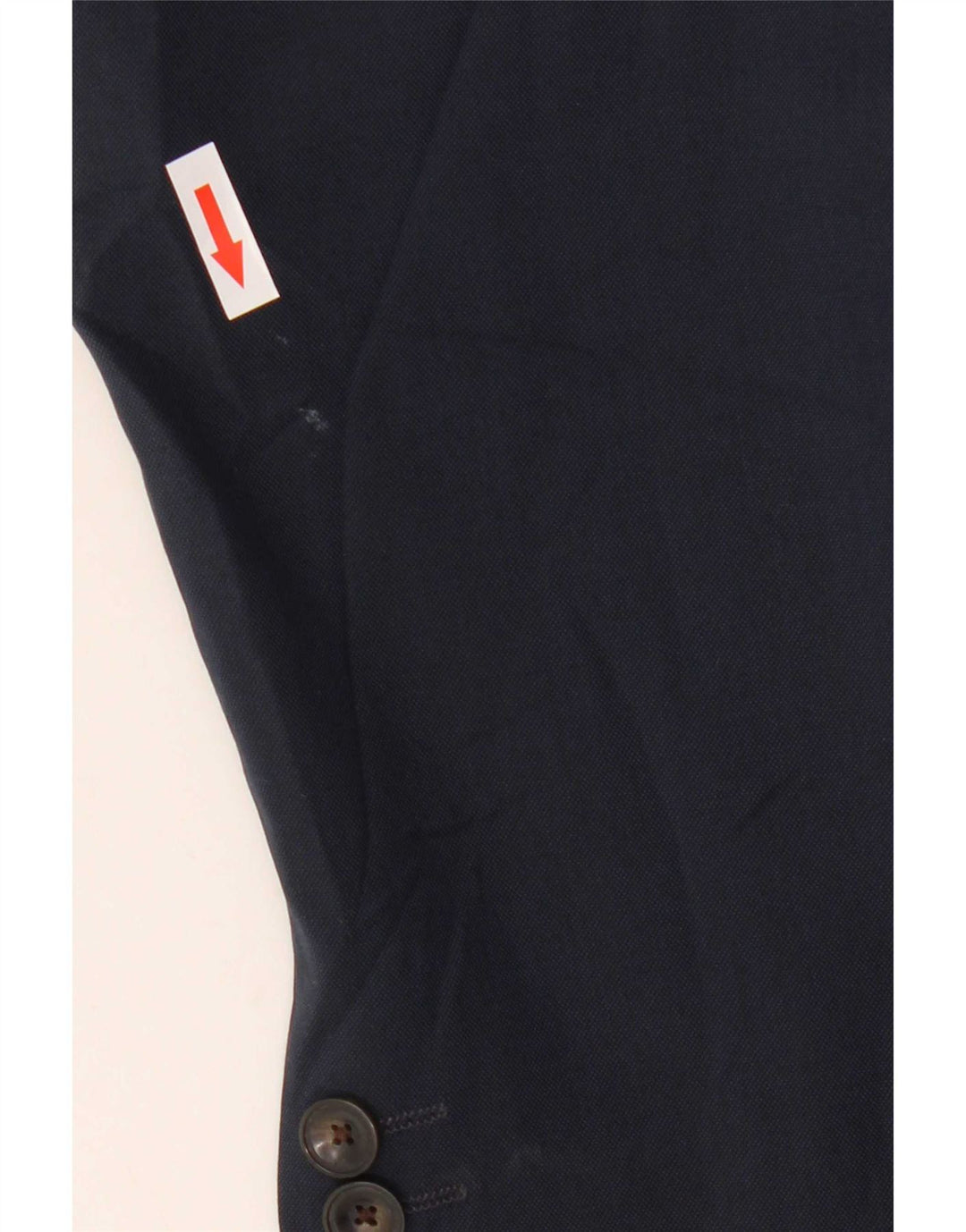Marks & Spencer Herren-Blazer mit 2 Knöpfen, UK 46 3XL, Marineblau, Polyester