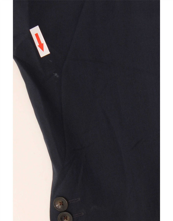 Marks & Spencer Herren-Blazer mit 2 Knöpfen, UK 46 3XL, Marineblau, Polyester