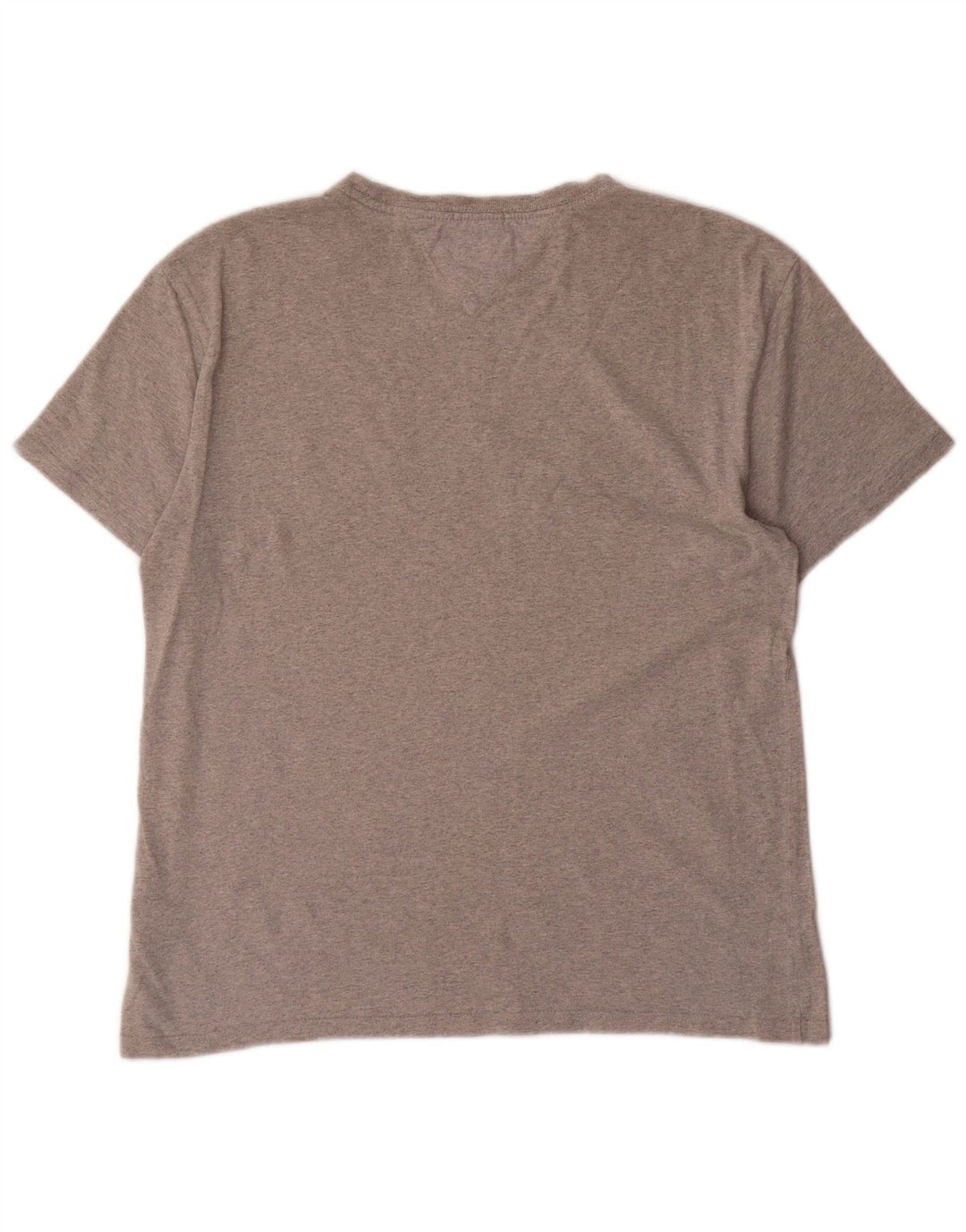 TOMMY HILFIGER Damen Regular Fit Graphic T-Shirt Top UK 14 Mittelgrau