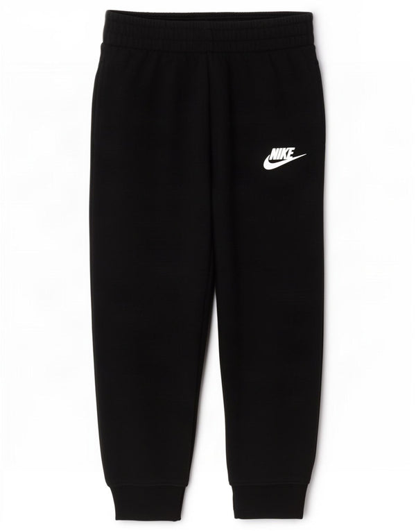 Nike Jungen-Trainingshose, Jogginghose, 5–6 Jahre, mittelgroß, schwarze Baumwolle