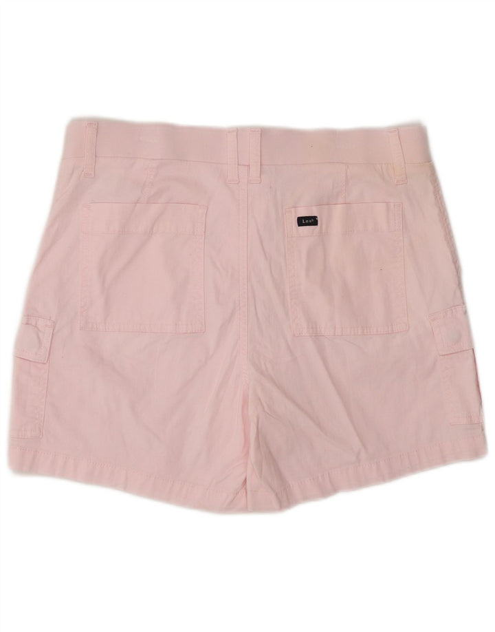 LEE Damen-Cargoshorts mit normaler Passform, US 12, Größe L, W34, rosa Baumwolle