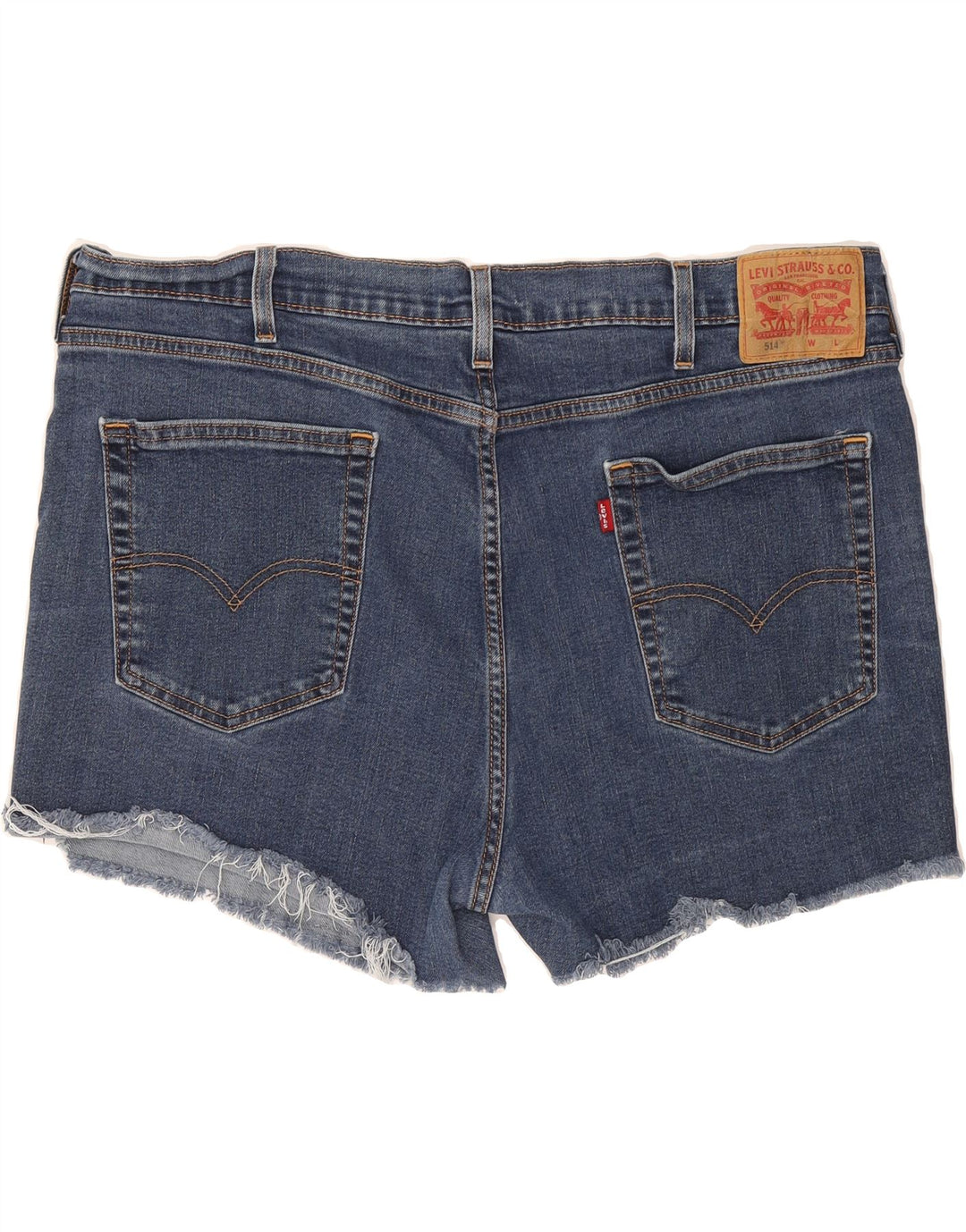 LEVI'S Womens 514 Denim Shorts W40 2XL Blue Cotton Vintage Levi's and Second-Hand Levi's from Messina Hembry 