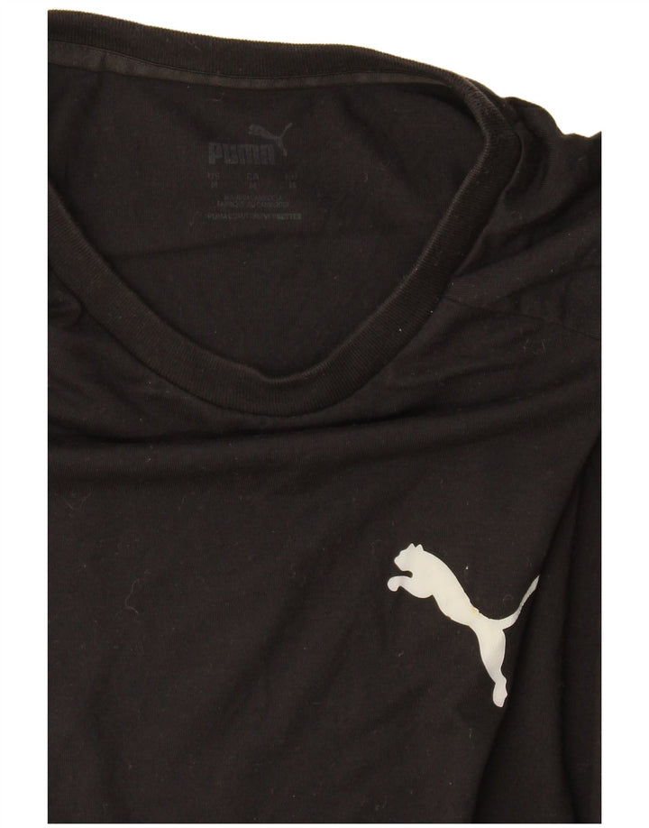 Puma Herren T-Shirt Top Medium Schwarz