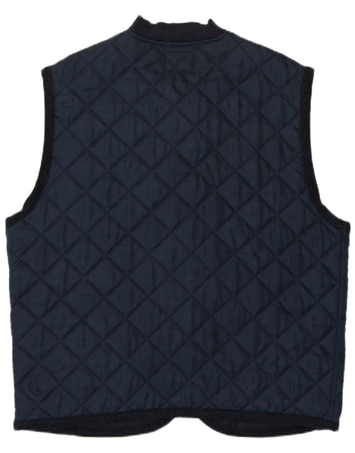 Rifle Herren Steppweste UK 40 Large Marineblau Polyamid