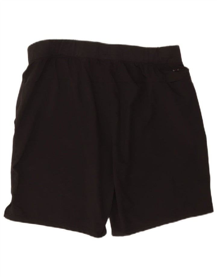 RUSSELL ATHLETIC Herren Dri-Power Sport Shorts Large Schwarz Polyester