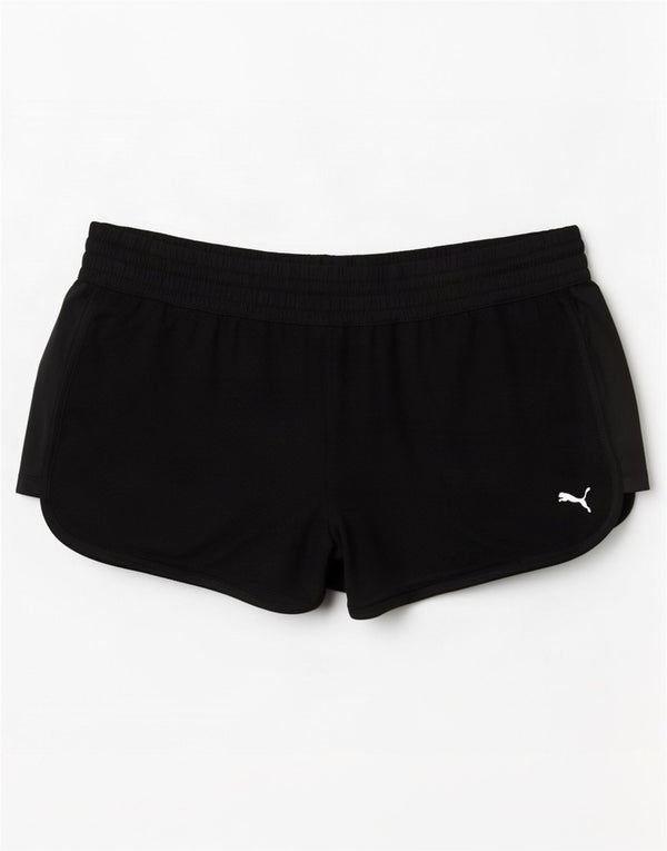 Puma Damen Sportshorts UK 12 Medium Schwarz Polyester