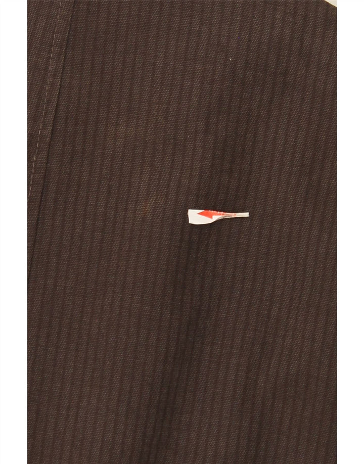 Marks & Spencer Herren-Blazer mit 2 Knöpfen, UK 38, mittelbraun, Nadelstreifen