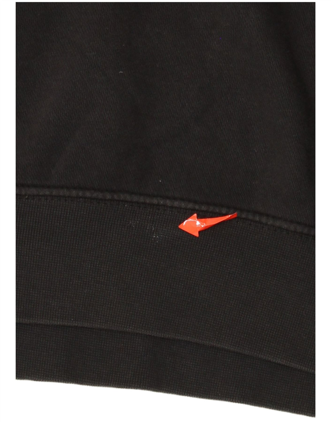 Nike Herren Sweatshirt Pullover Small Schwarz Baumwolle