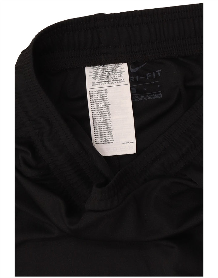 Nike Herren Dri Fit Sportshorts, groß, aus schwarzem Polyester