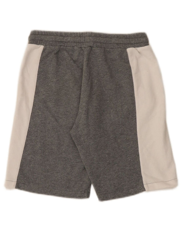 Timberland Grafik-Sportshorts für Jungen, 9–10 Jahre, graue Farbblock-Baumwolle