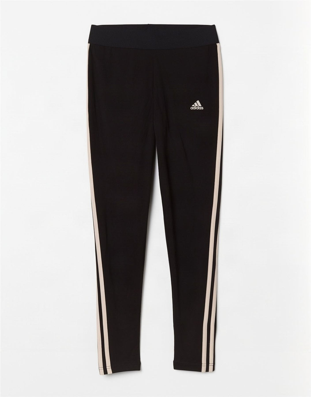 Adidas Damen Leggings UK 12/14 Mittelschwarze Baumwolle