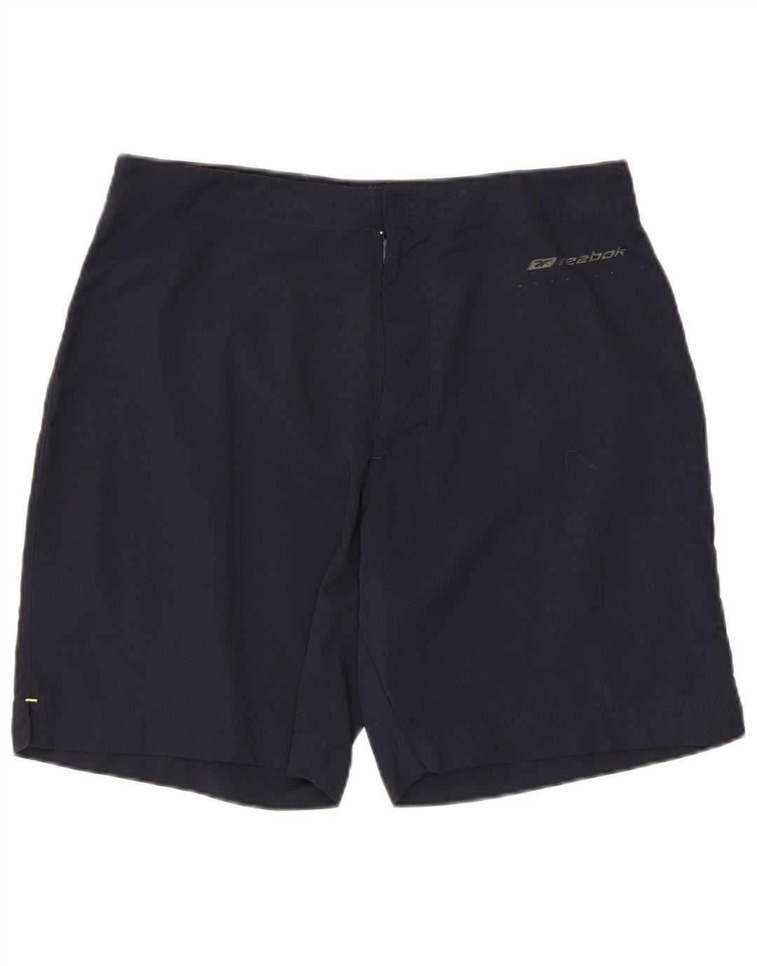 Reebok Herren Graphic Casual Shorts Small W32 Marineblaues Nylon