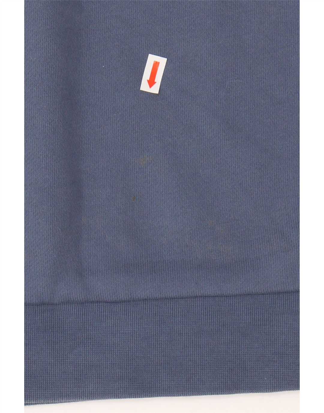 ADIDAS Womens Oversized Graphic Sweatshirt Jumper UK 10 Small Blue Cotton