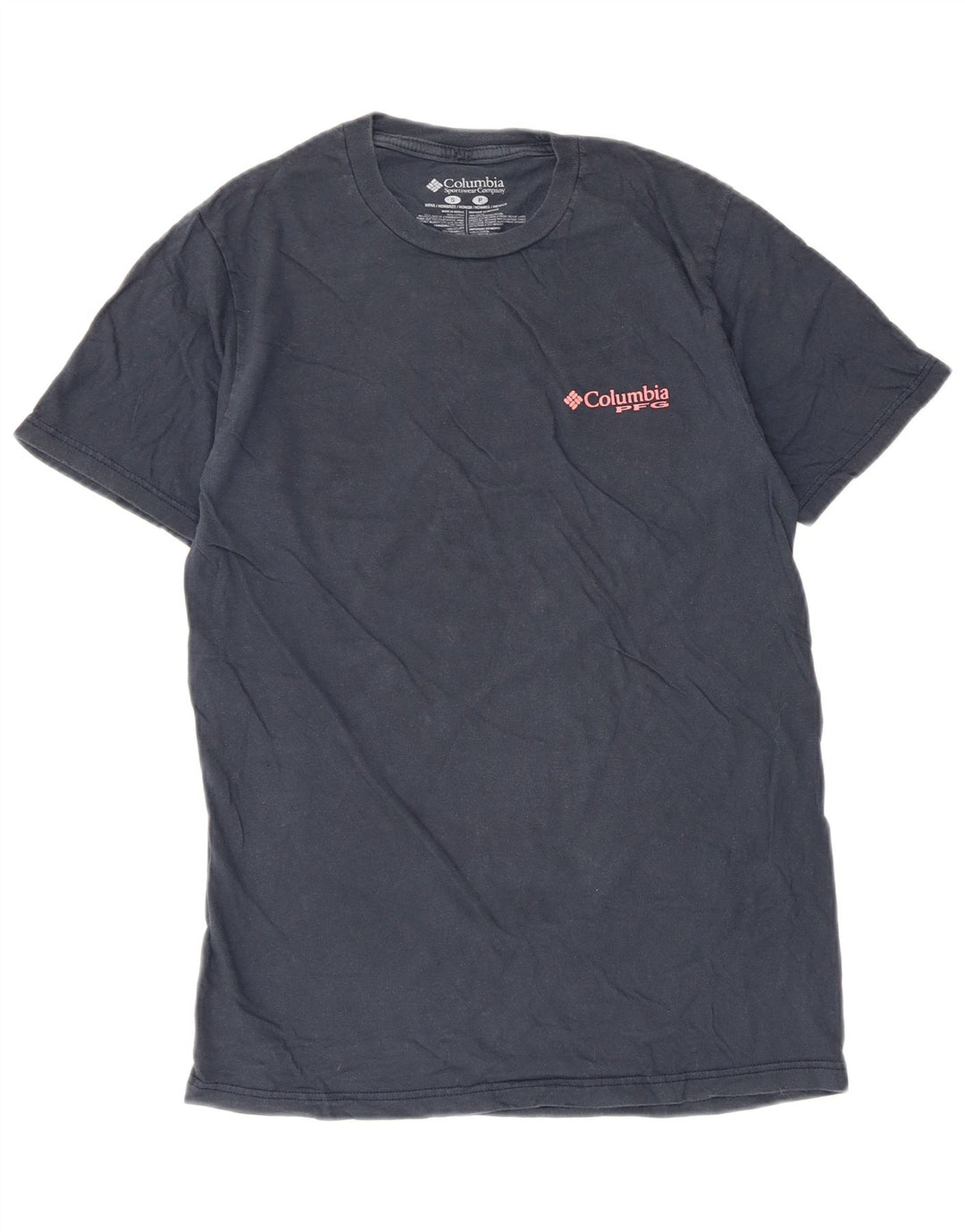 Columbia Herren-T-Shirt mit Grafik, Größe S, marineblau, Baumwolle