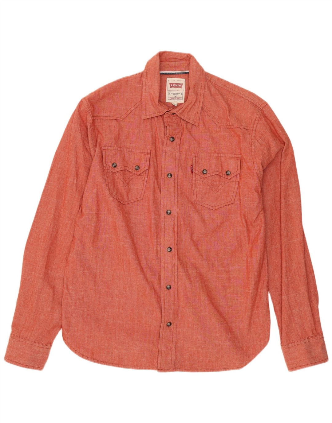 Levi's Herrenhemd aus mittelroter Baumwolle