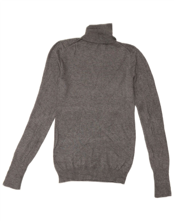 Rollkragenpullover für Damen von Zara, Gr. 12, Mittelgrau