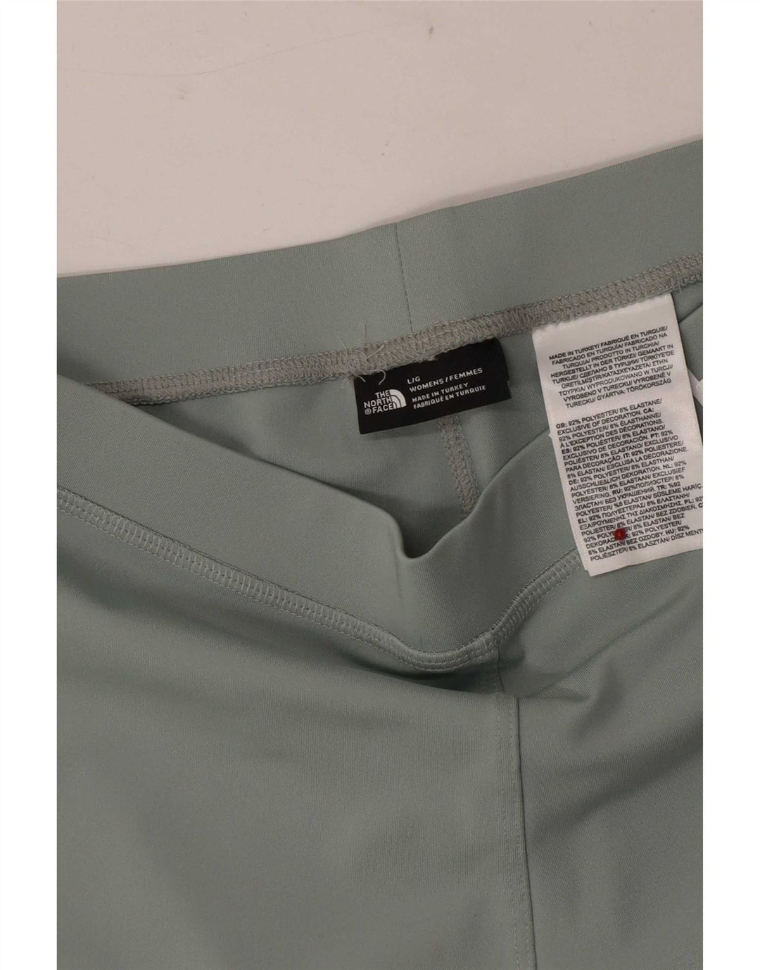The North Face Damen-Leggings mit Grafik, groß, grün, Polyester, Sport