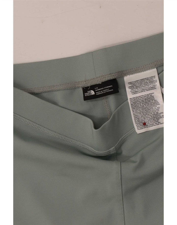 The North Face Damen-Leggings mit Grafik, groß, grün, Polyester, Sport