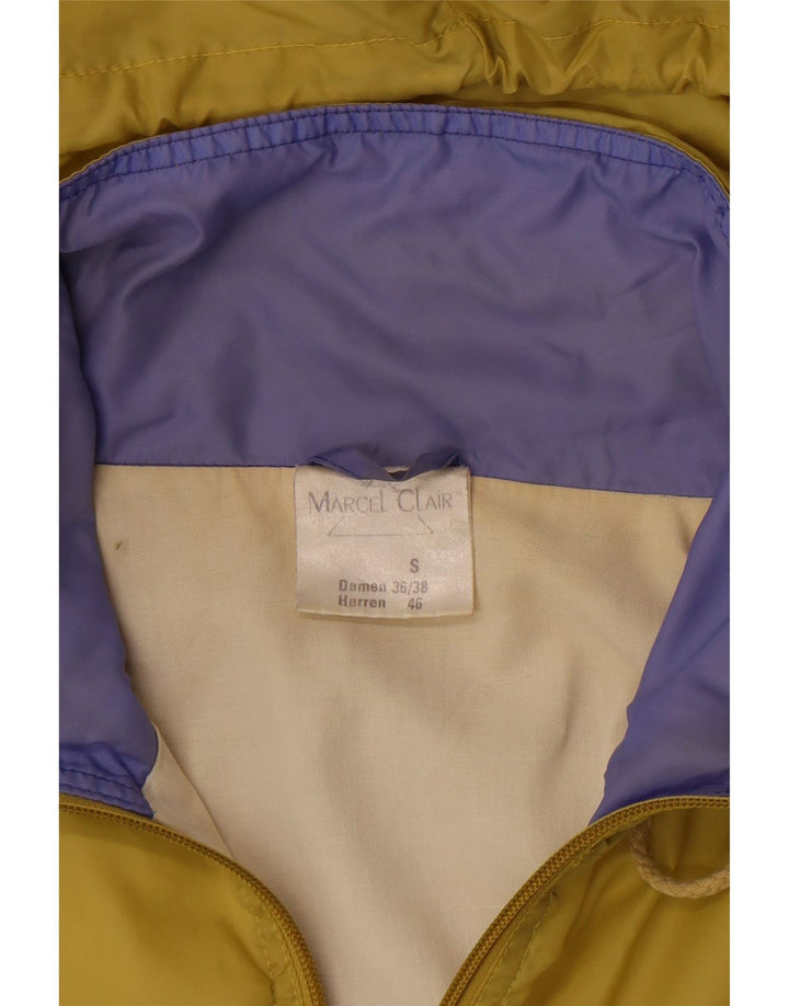 Marcel Clair Herren-Regenjacke mit Kapuze, EU 46, klein, mehrfarbig, Farbblock