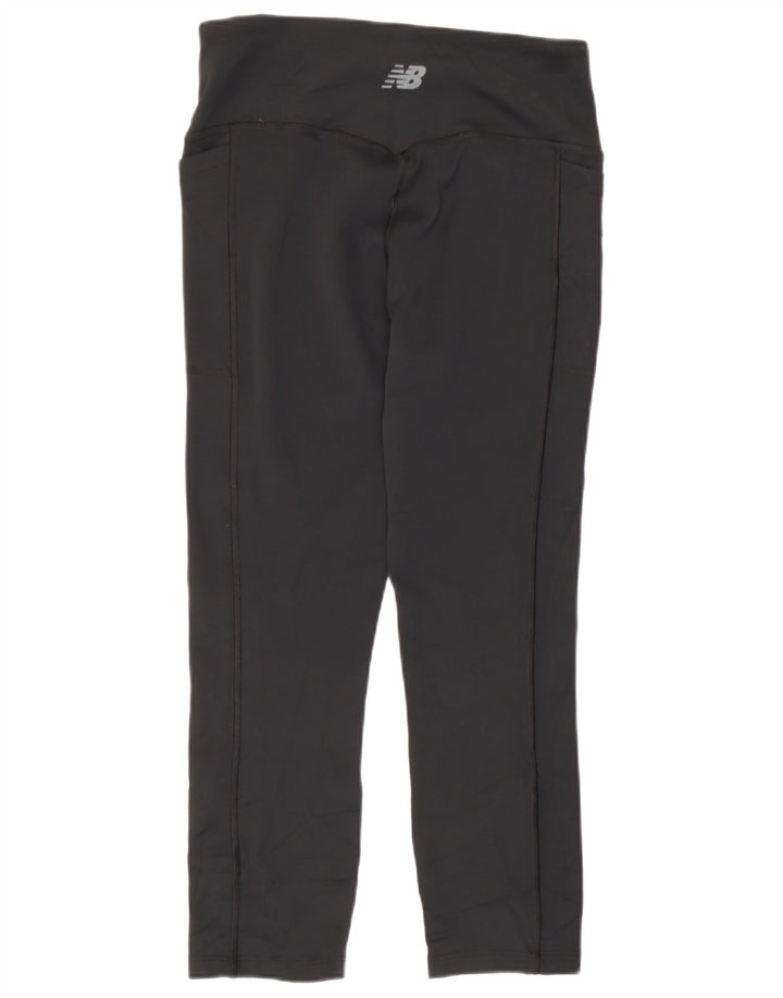 New Balance Damen Leggings UK 12 Medium Schwarz Polyester