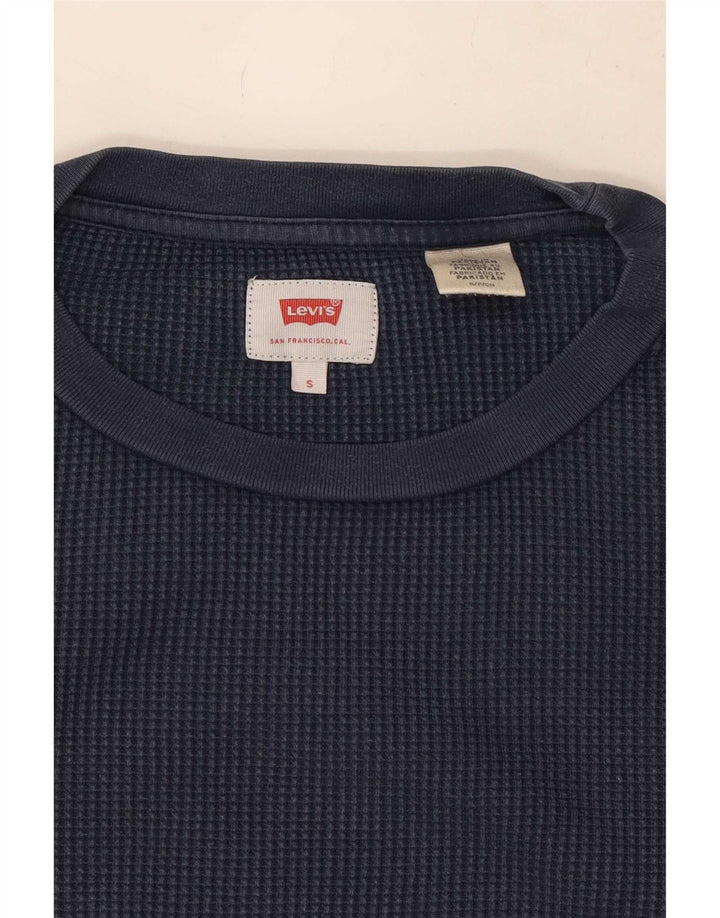 Levi's Herren-Oberteil, langärmelig, Größe S, Marineblau
