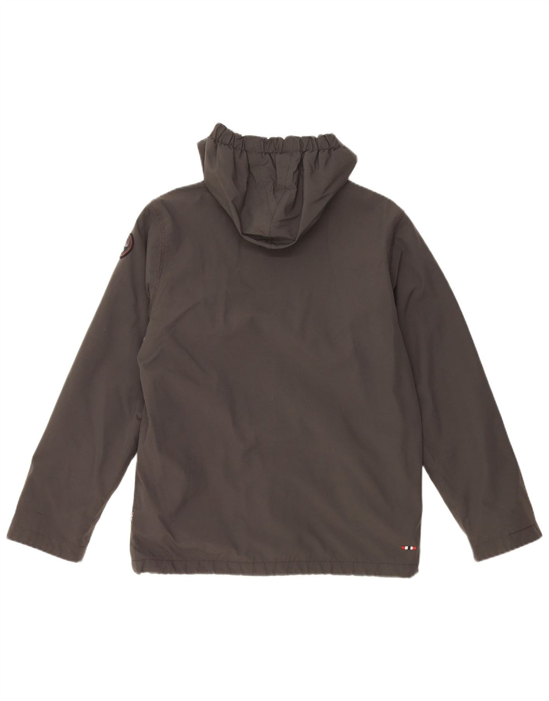 NAPAPIJRI Jungen Geographic Graphic Windjacke, 13–14 Jahre, Grau