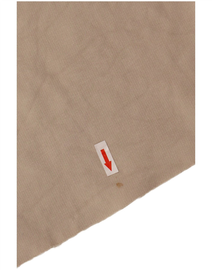 Zara Herren Sportshorts XL Beige Baumwolle